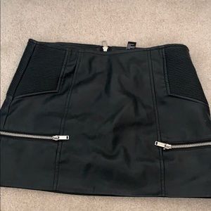 Leather skirt